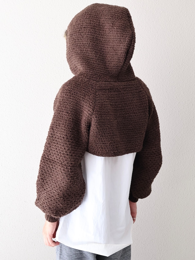 【ISA BOULDER】HOODED GRADATION SLEEVE/soil