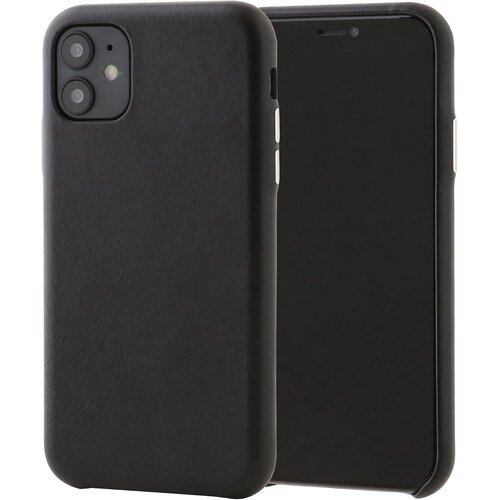 YAKUNO iPhone 11 Case アイフォン 用 ケース カバー スマホケース 本革 牛革 高級 レザーケース 保護カバー 男性 メンズ おしゃれ シック Black 8