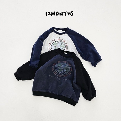 12months［取寄］earth raglan mtm 25winter