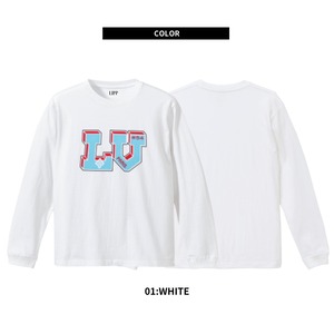 LIPP 「"LV" L/S T-Shirts White/Gray」