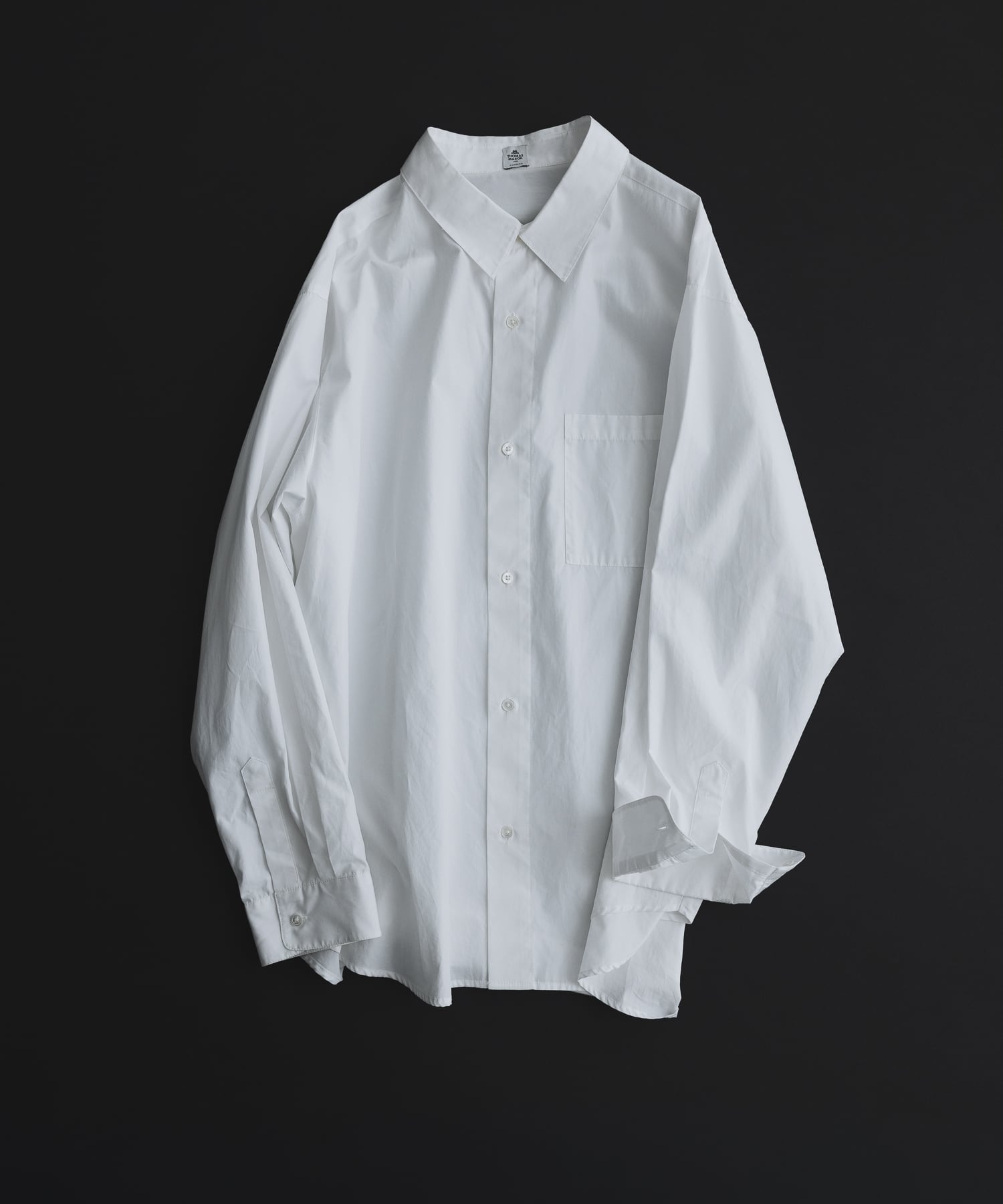 THOMAS MASON】loose basic oversize shirt〈 White 〉 | remer