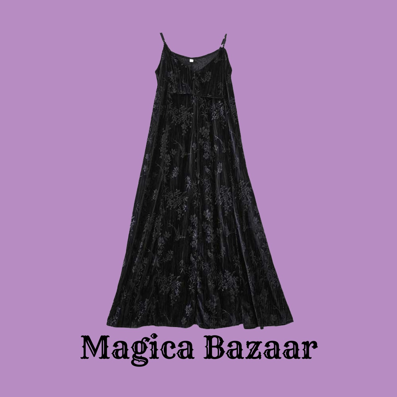 ミスティックシルクロード　東洋の魔女のロングキャミワンピ　M24219