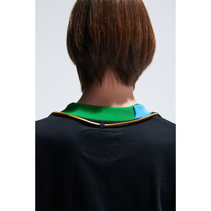 ★CONTRAST STITCH NECKLACE DESIGN T（unisex)　　　A0604