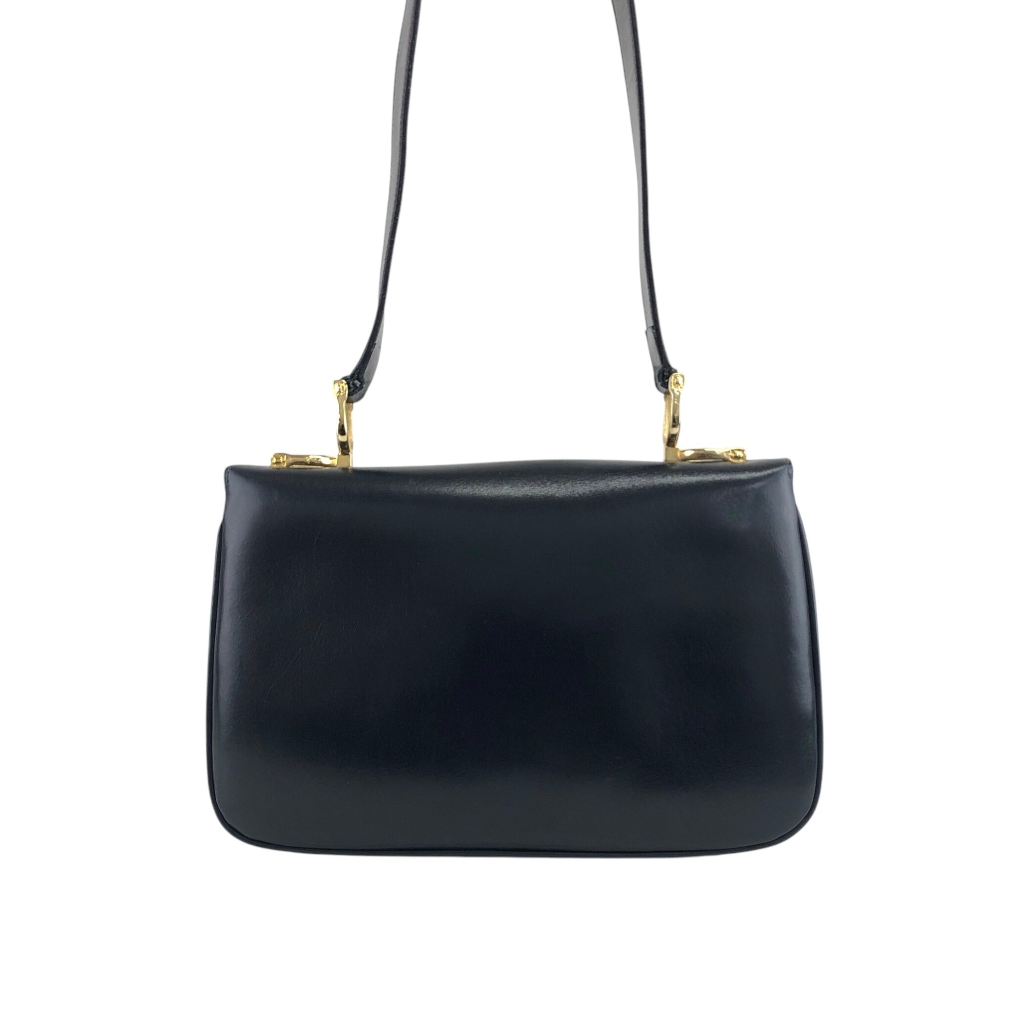 CELINE セリーヌ ショルダーバッグ ダークネイビー ホースビット