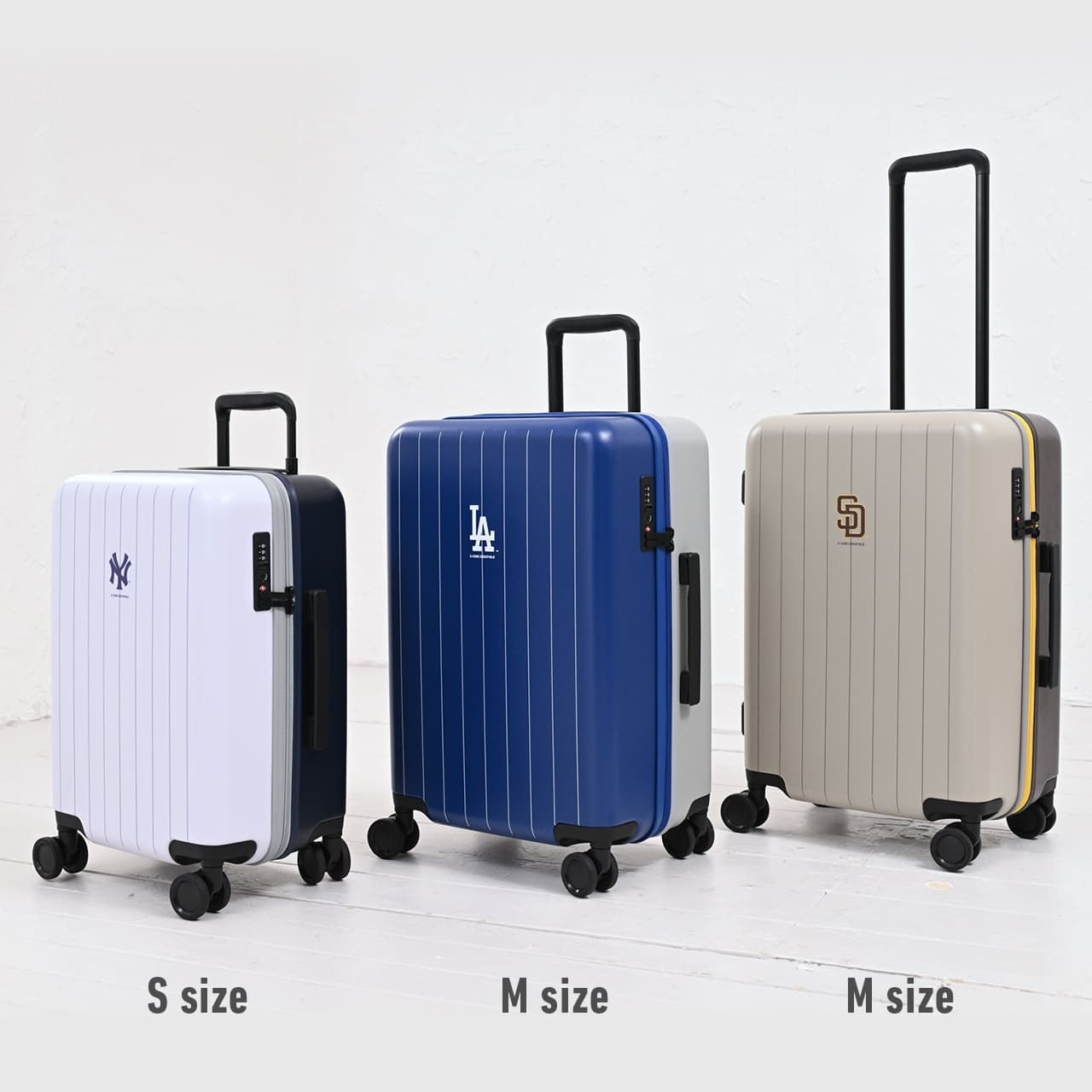 感謝の特別割引】MLB メジャーリーグ Mサイズ 5泊～6泊 51L キャリー