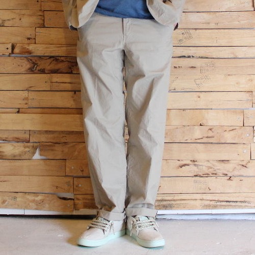 LOLO ロロ　高密度ダンプ　パンツ　サンドベージュ