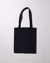 WV Original / nobody’s perfetc Tote Bag - Navy Zebra