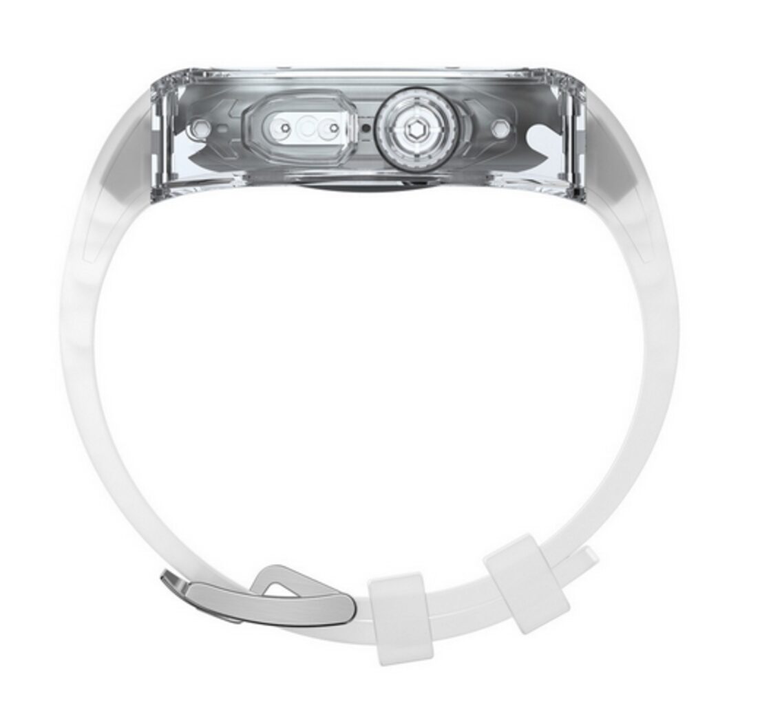 Apple Watch ケースバンド一体型 Ultra クリアケース 49 mm フッ素