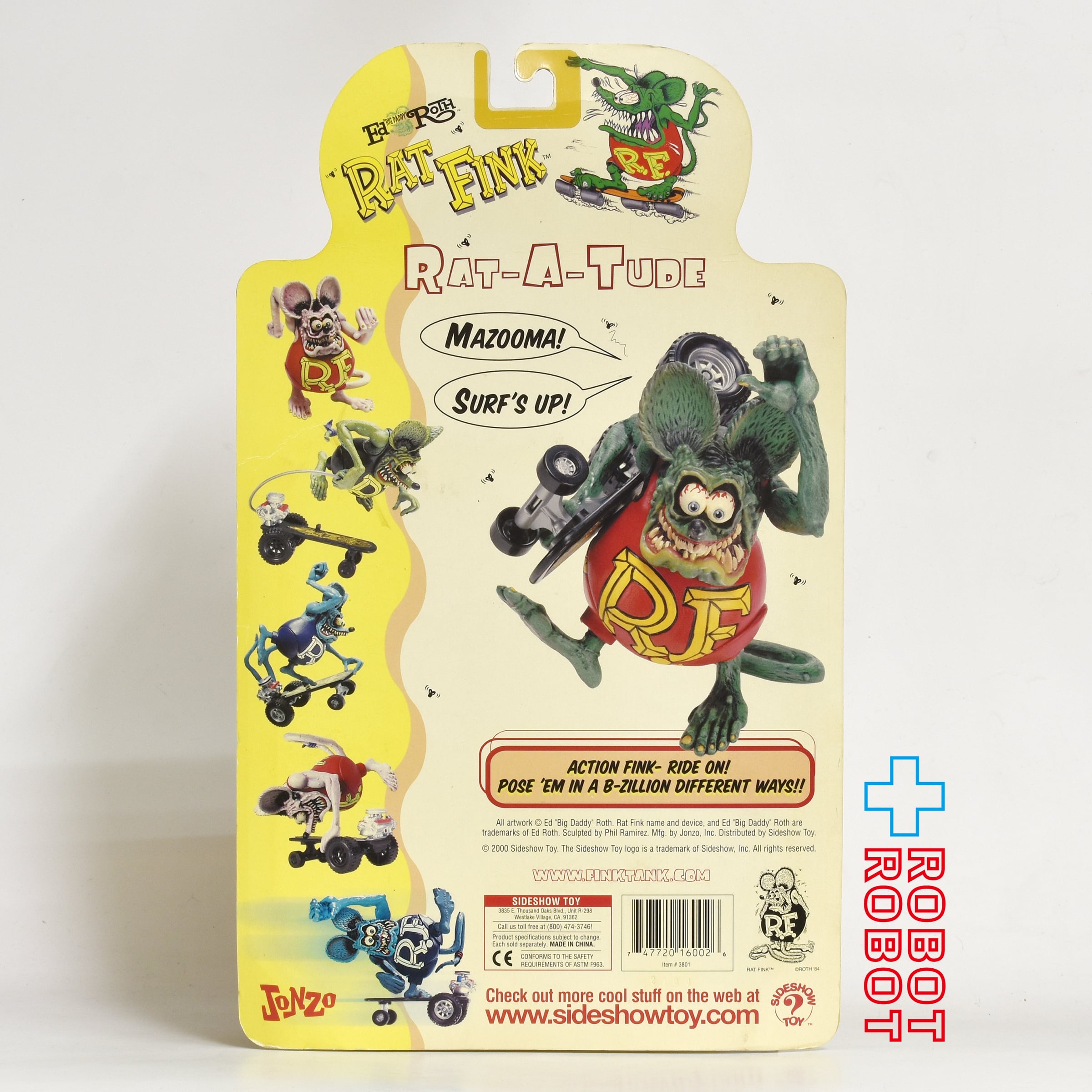 サイドショウ エド・ロス #3801 ラットフィンク RAT-A-TUDE レッド
