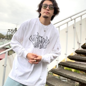 【WillxWill × Musollon】スペシャルコラボレーション Logo Long Sleeve White