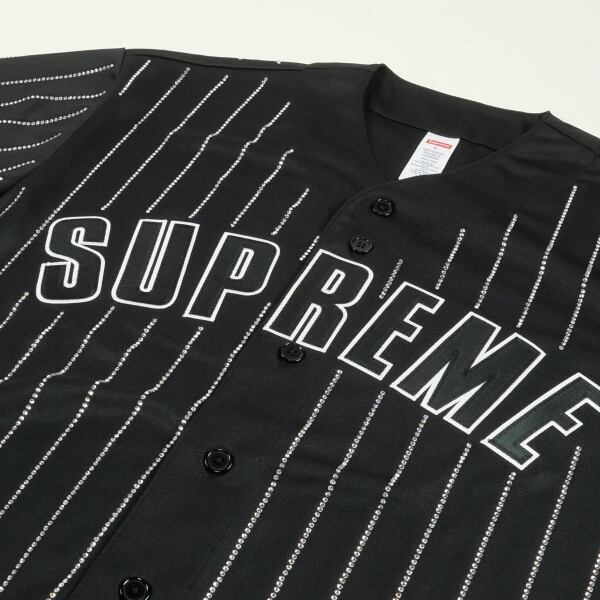 Size【S】 SUPREME シュプリーム 22SS Rhinestone Stripe Baseball