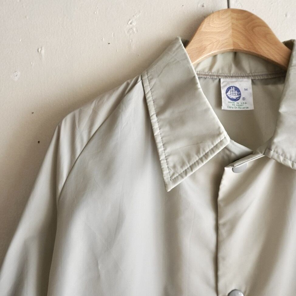 90s made in USA coach jacket/ヴィンテージグレージュのコーチ