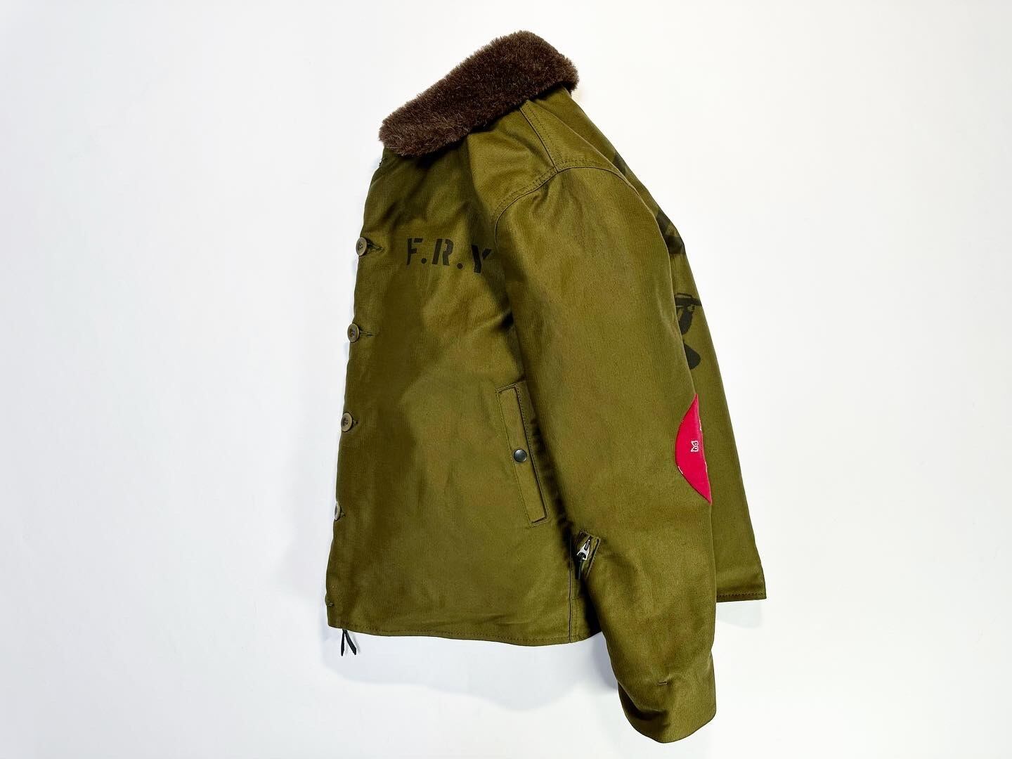 23AW Military Codelane Navy's N-1 Deck Jacket【Peace 23AW Military Codelane Navy's N-1 Deck Jacket【Peace