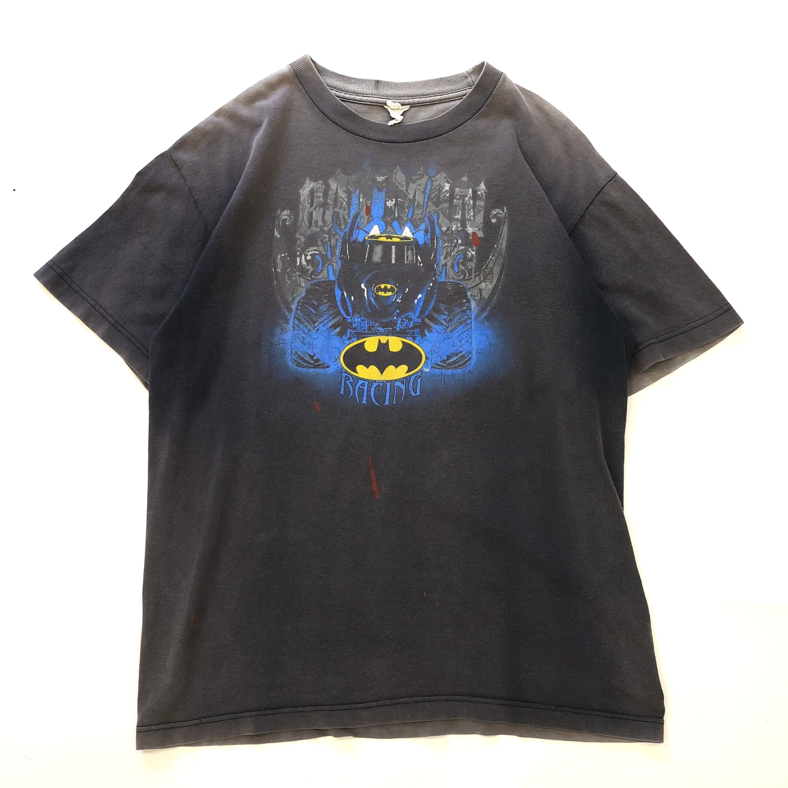 BATMAN MONSTER TRACK RACE TEAM FADED CHARACTER TSHIRT