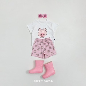 [oottbebe] Happy Friends Tee Shirt / [오뜨베베] 해피프렌즈티셔츠