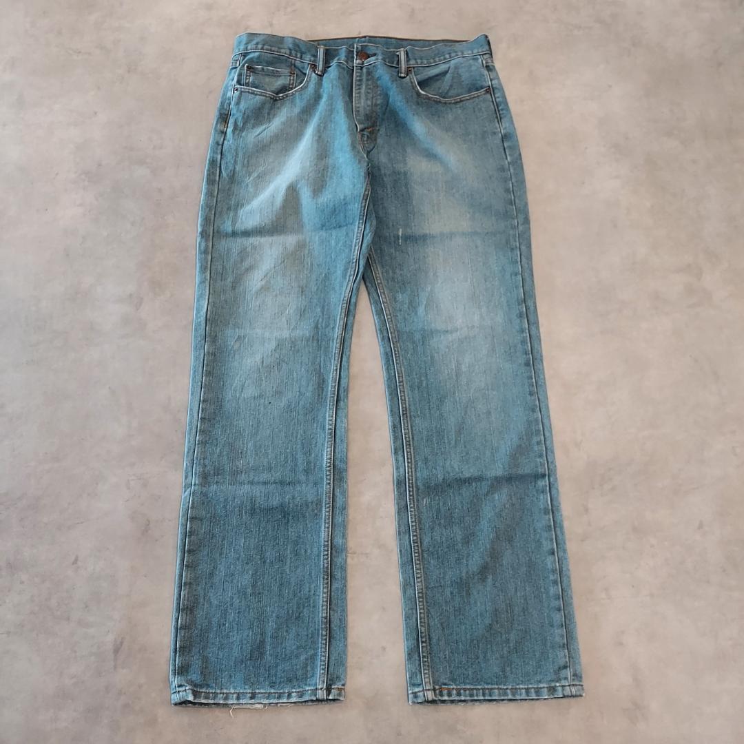 リーバイス559 Levis W36 ブルーデニム 青 古着 縦落ち 22550