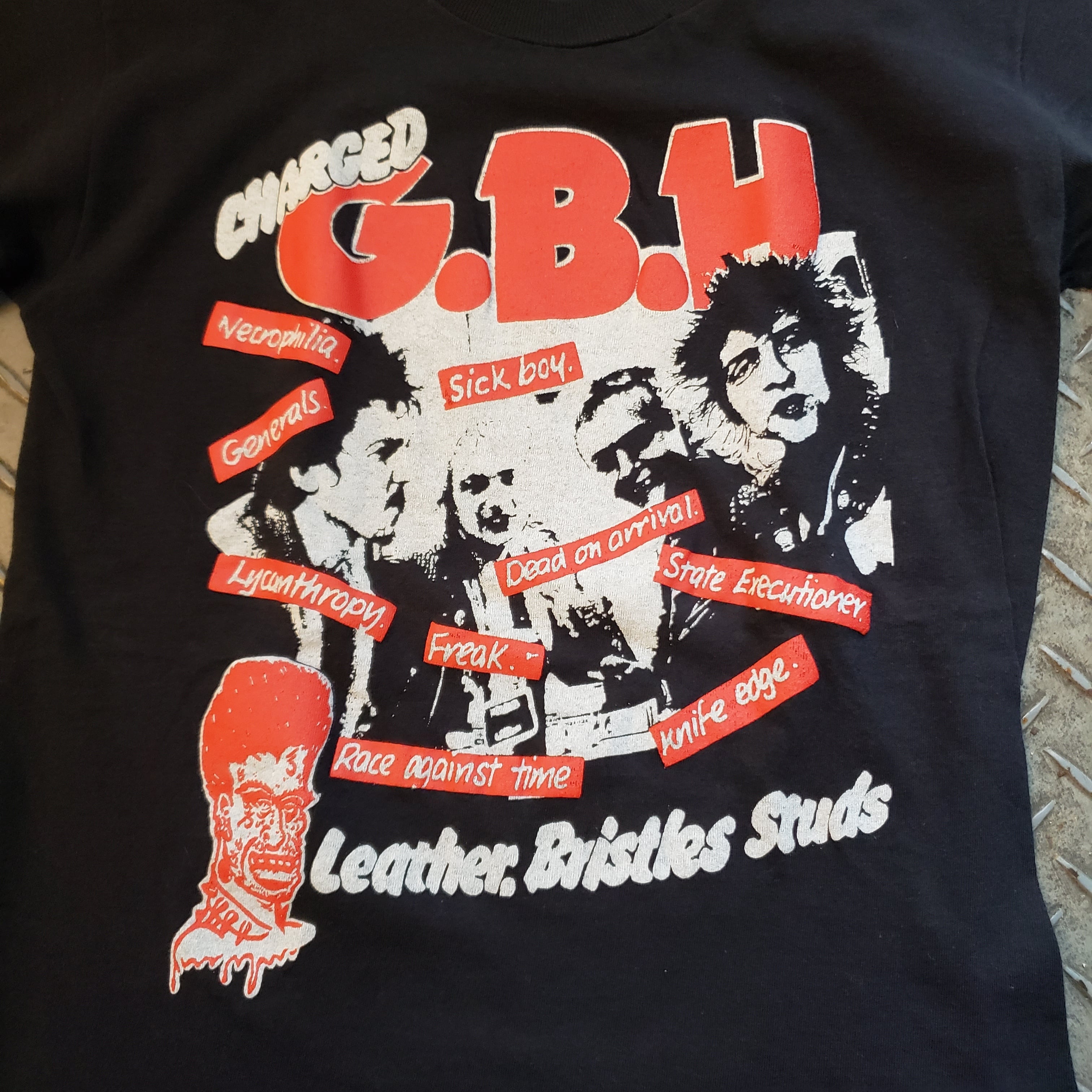 希少！ 80s G.B.H バンドTシャツ バンT ハードコア | LITHIUM