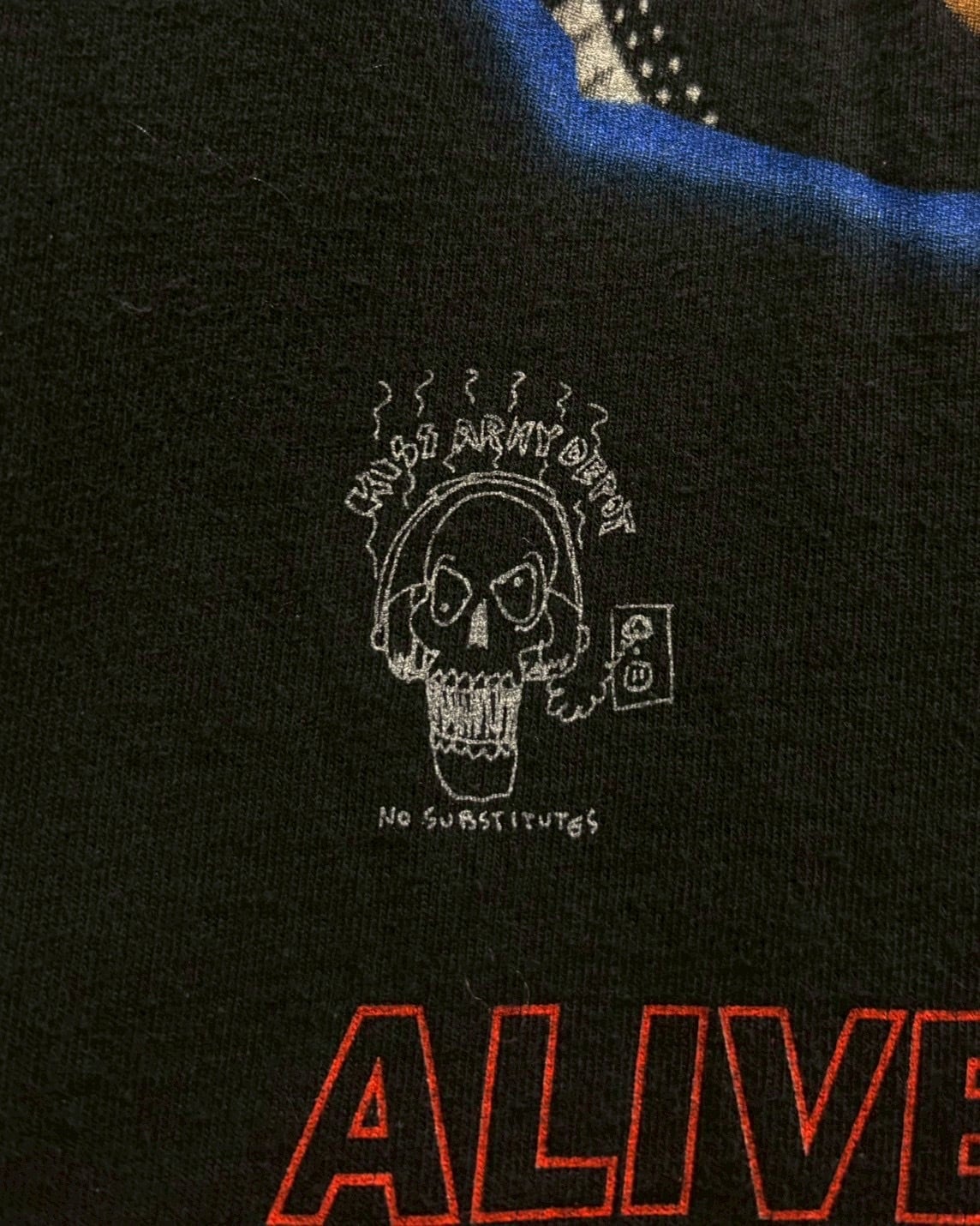 Caka otto】 90's “KISS” “ALIVE/WORLDWIDE '96 '97 World Tour