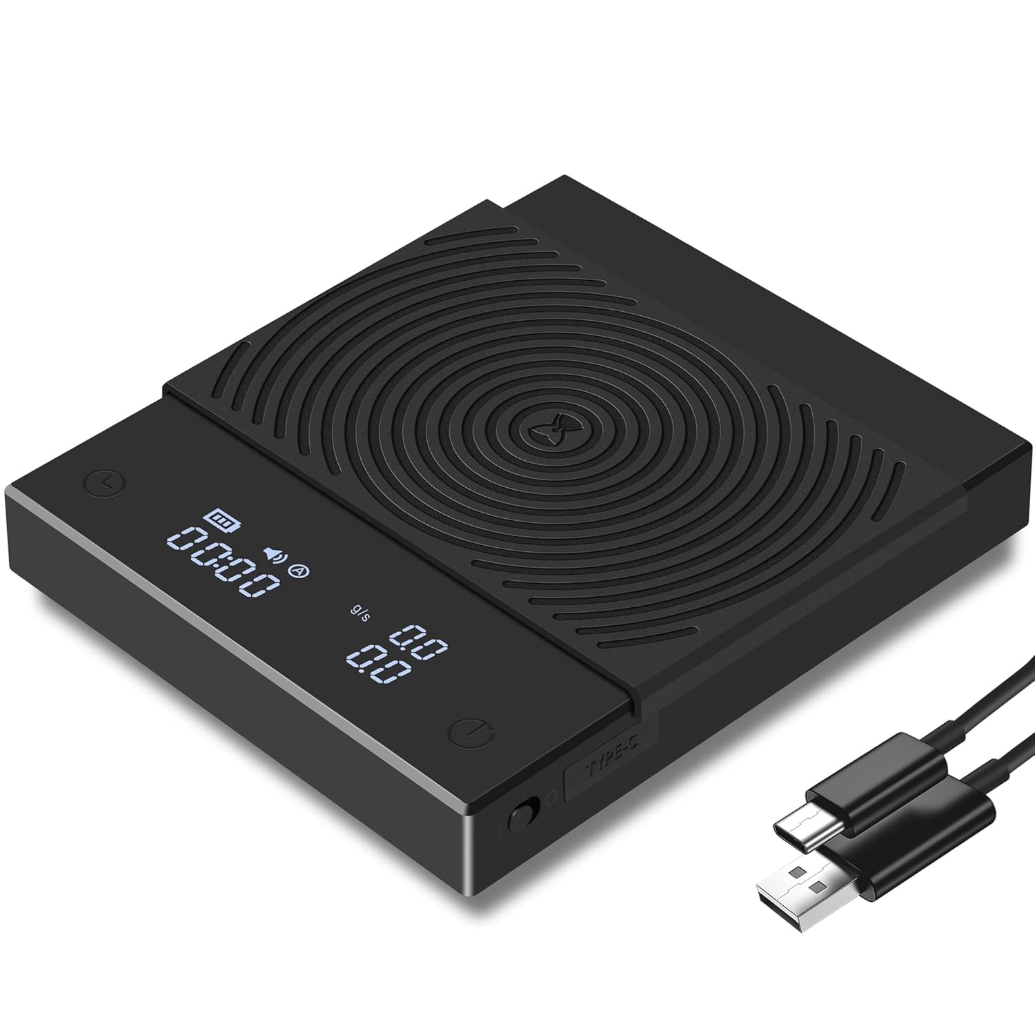 Katze 新型高性能コーヒースケール エスプレッソ連続抽出対応 ブラック 3e4ce9e7dfb985732226904d7ded71