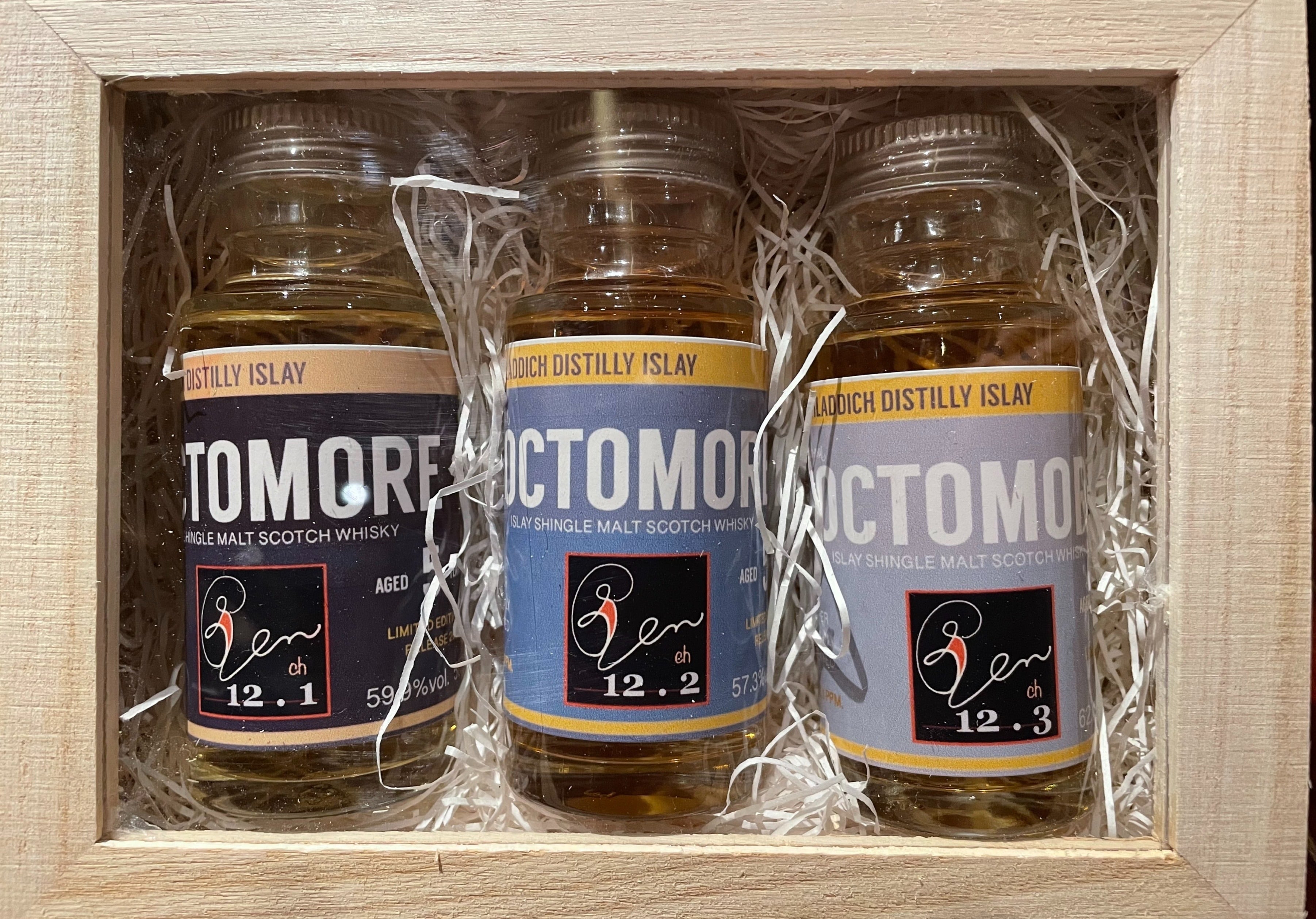 オクトモア12シリーズ 50ml 飲み比べセット♪ 箱付き | Glen チャンネル