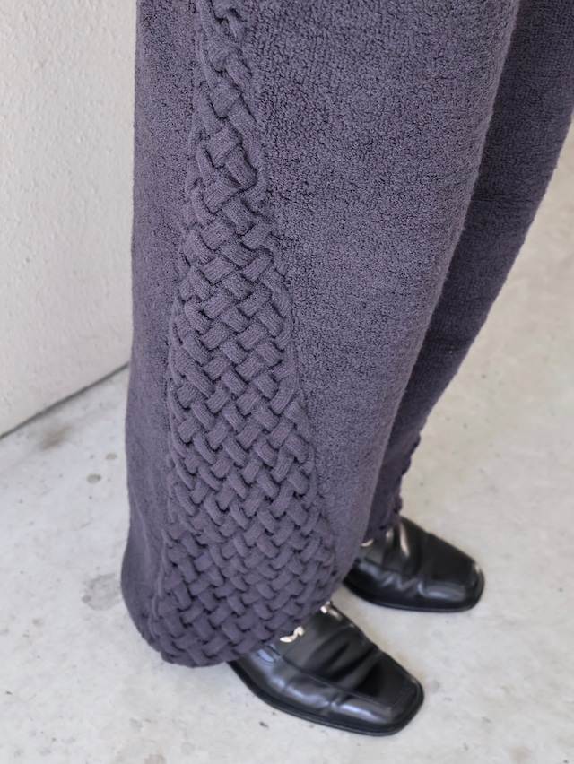【ISA BOULDER】WOVENSIDE TROUSERS/slate