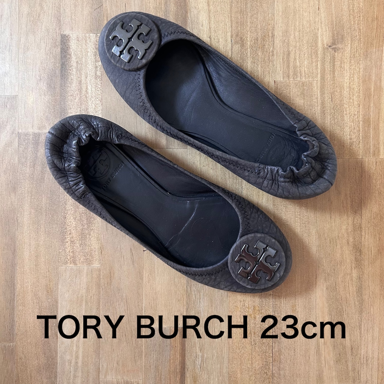 TORYBURCH トリーバーチ 約23cm バレエシューズ パンプス フラット 