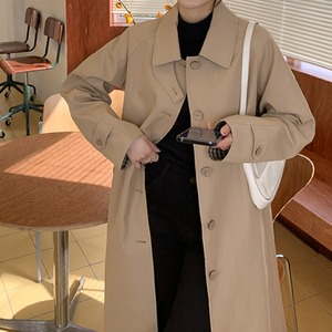 クラシックステンカラーコート W00904