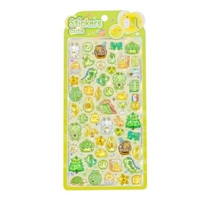 ぷっくりシール みどり | candybox