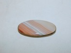 縞メノウ帯留 stripe agate obi sash clip(No10)