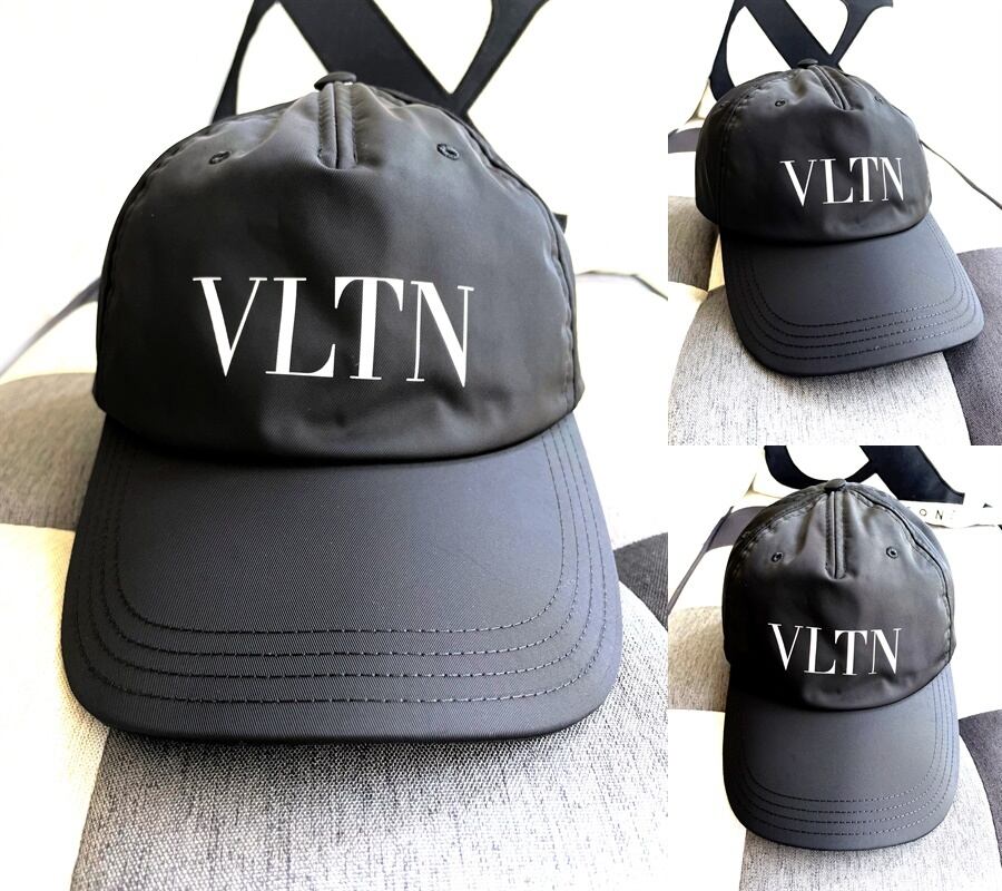 VALENTINO GARAVANI　ヴァレンティノ ガラバーニ 2021　VLTN ロゴ キャップ 58　 BLACK | brand cross  tokyo powered by BASE