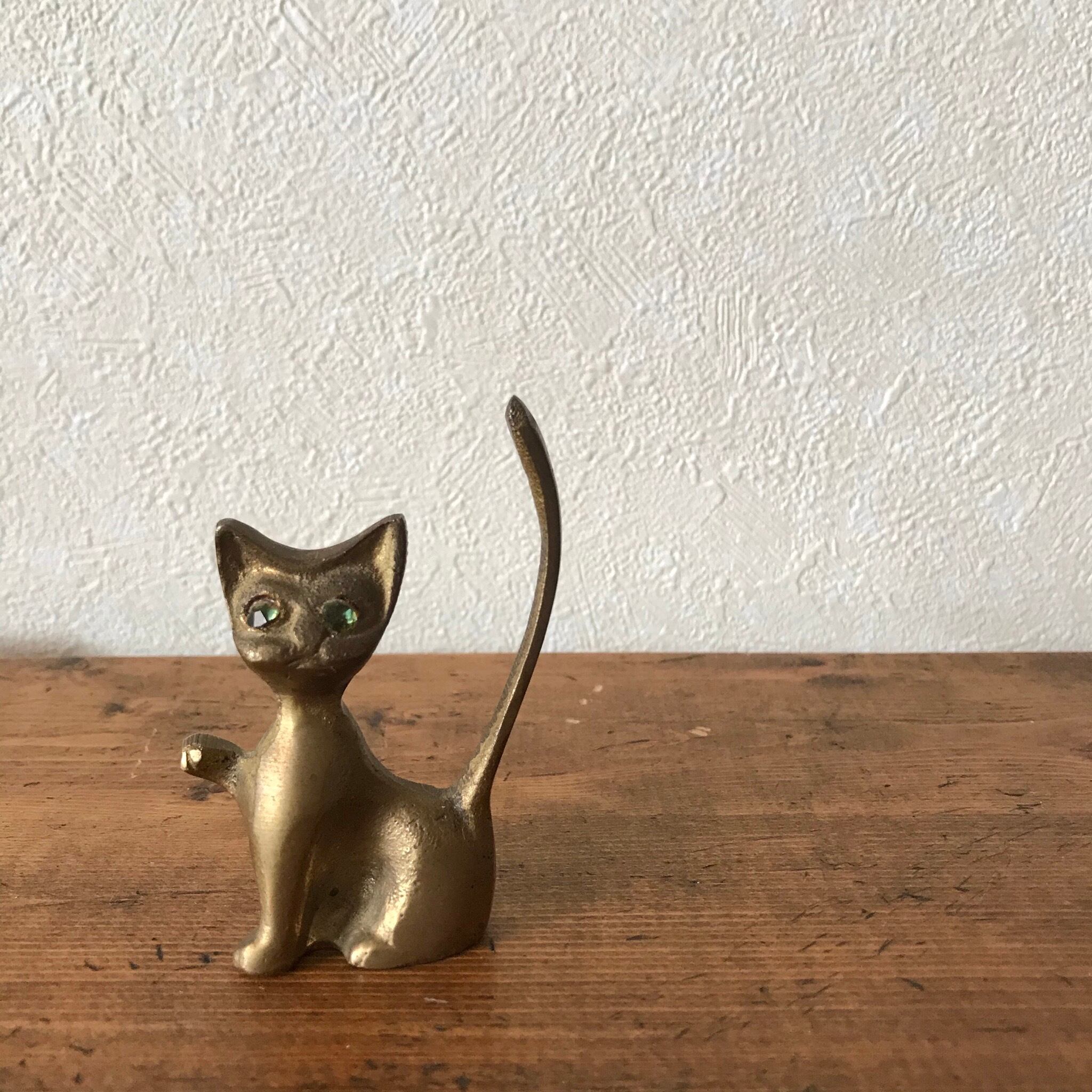 真鍮のねこ