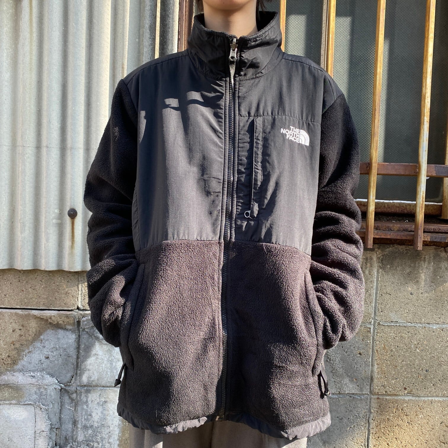 ブルゾン ノースフェイス デナリジャケット 古着 90s フリース 