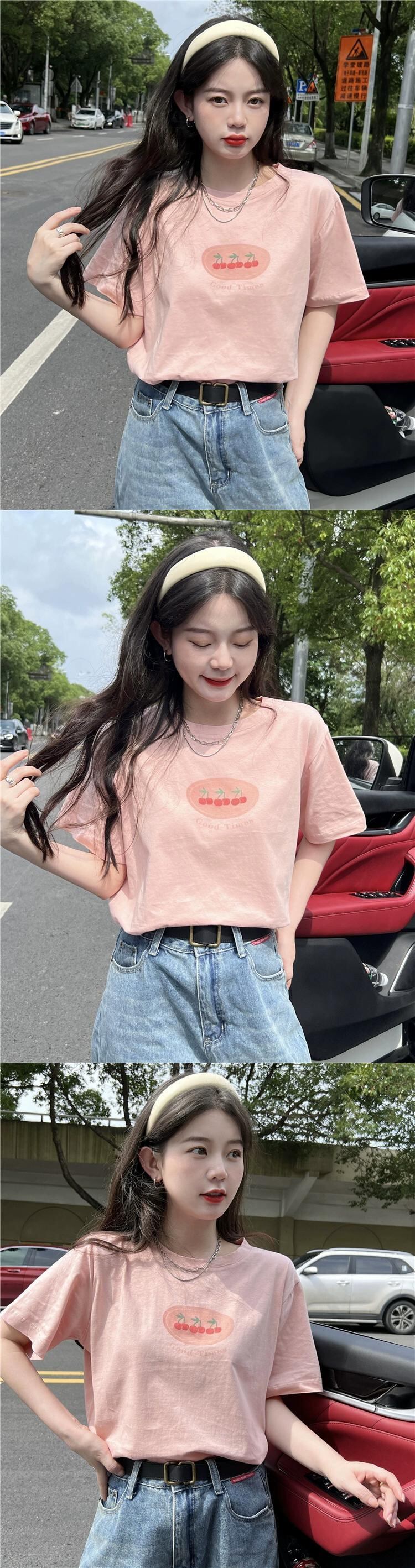 お*水様 【激レア】XG didu & yueqi qi ピンク Tシャツ XS お*水様 【激レア】XG didu & yueqi qi ピンク Tシャツ XS