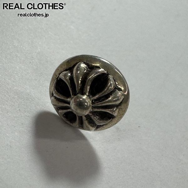 CHROME HEARTS/クロムハーツ STUD CRSBLL/クロスボール スタッドピアス