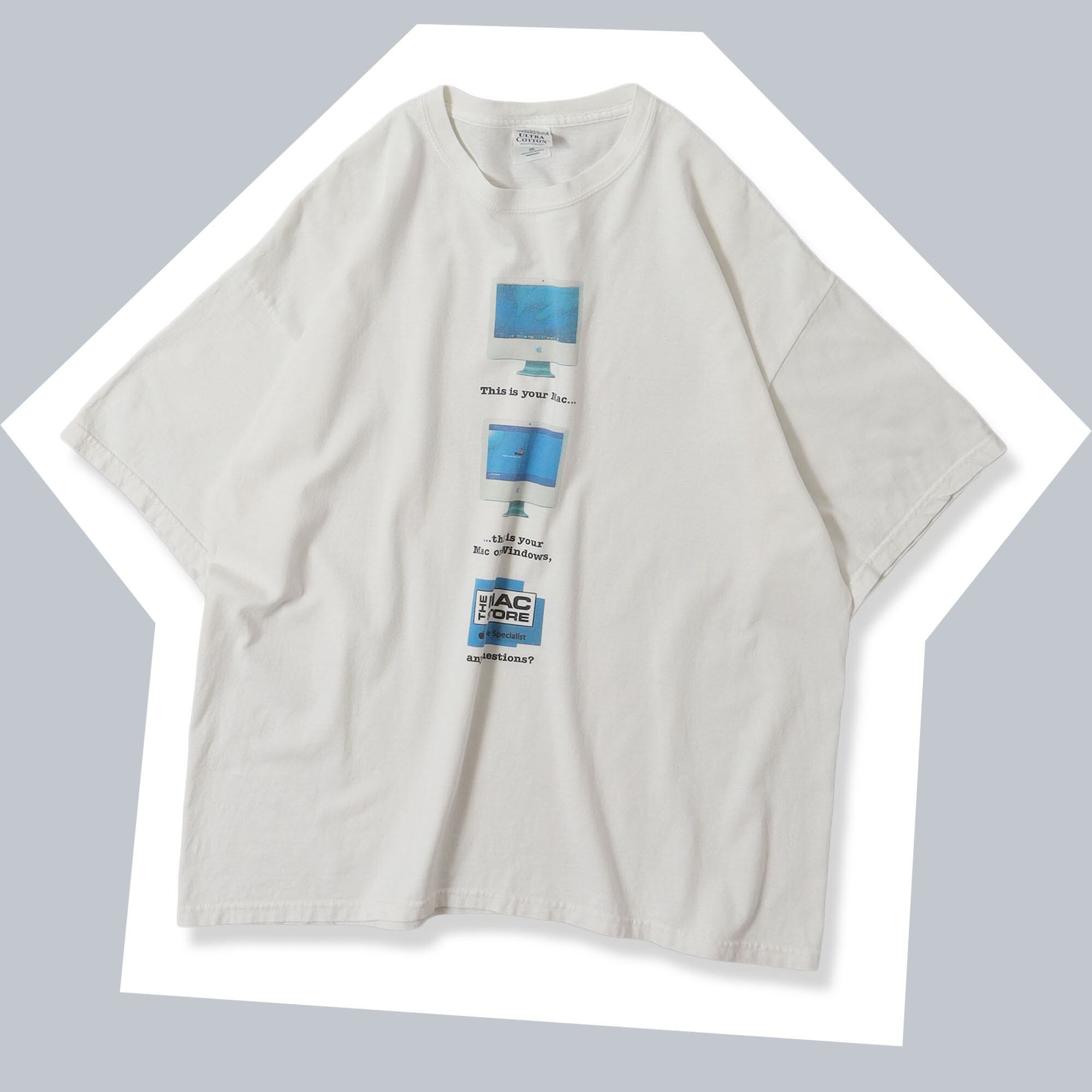 00s Apple THE MAC STORE Promo Tee