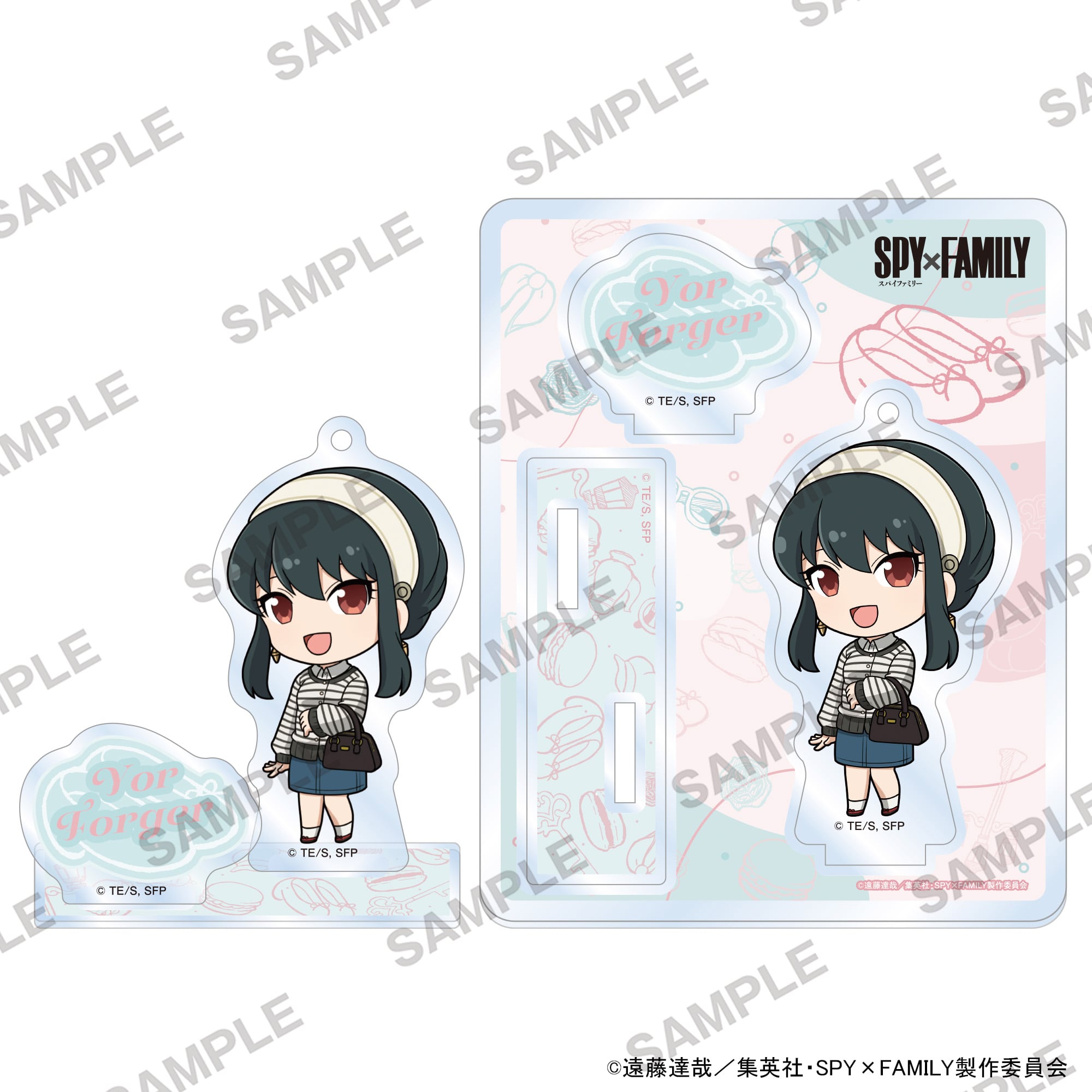 SPY×FAMILY にいてんごアクリルスタンド フレンチカジュアルVer. ヨル