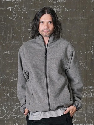 EGO TRIPPING (エゴトリッピング) CASHMEREWOOL FLEECEJACKET カシミアウールフリースジャケット / moku BEIGE 615055-31