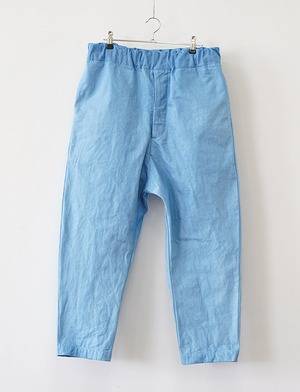 aulico :  COTTON PANTS / ICE BLUE