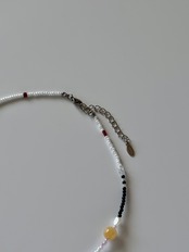 Bold Line - beads Necklace［BZN20］