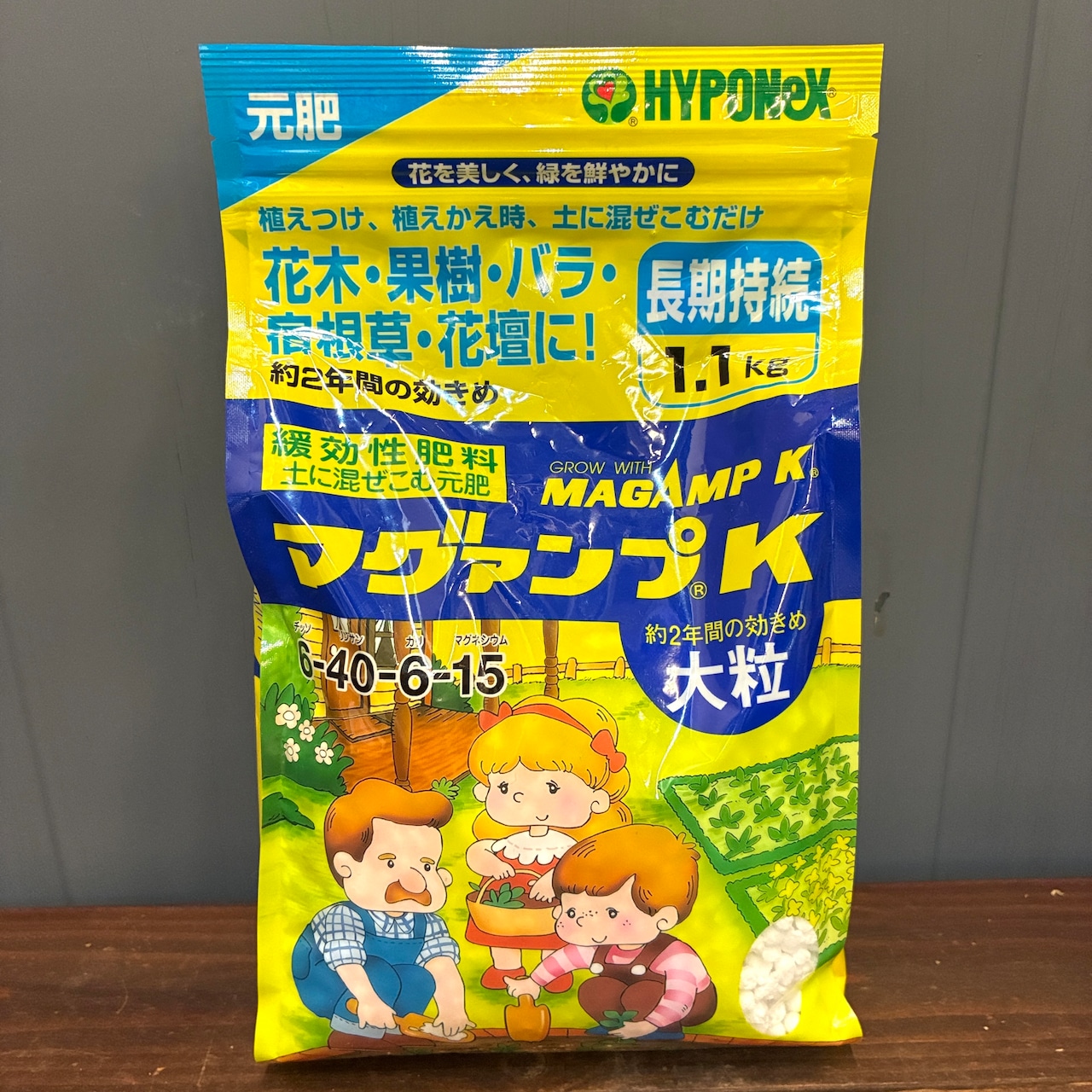 【秋の植え替えフェア対象】マグァンプＫ大粒1.1Ｋｇ