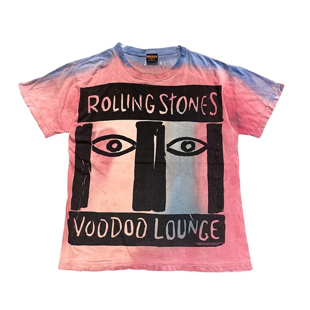 Ødelæggelse Plante træer forvrængning 90's Rolling Stones "VOODOO LOUNGE" Band T-Shirt / ローリングストーンズ ヴードゥーラウンジ バンド  Tシャツ バンドT ヴィンテージ 古着 | WhiteHeadEagle