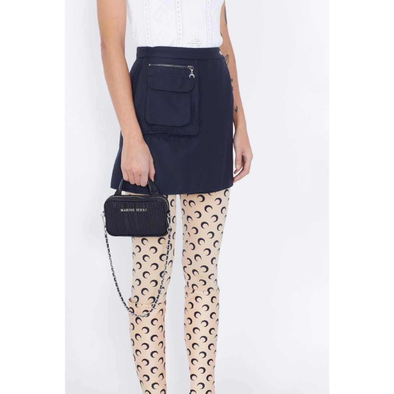 【MARINE SERRE】FUSEAUX LEGGINGS - 4