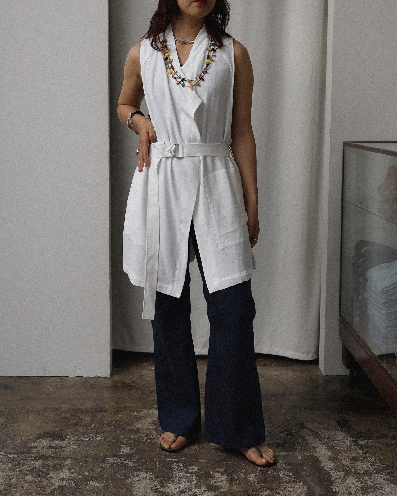 Helmut Lang / Belted Vest