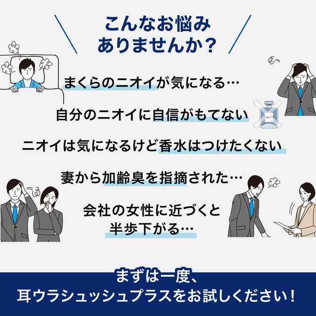 公式ショップならいつでも20%OFF!!　耳ウラシュッシュプラス200ml