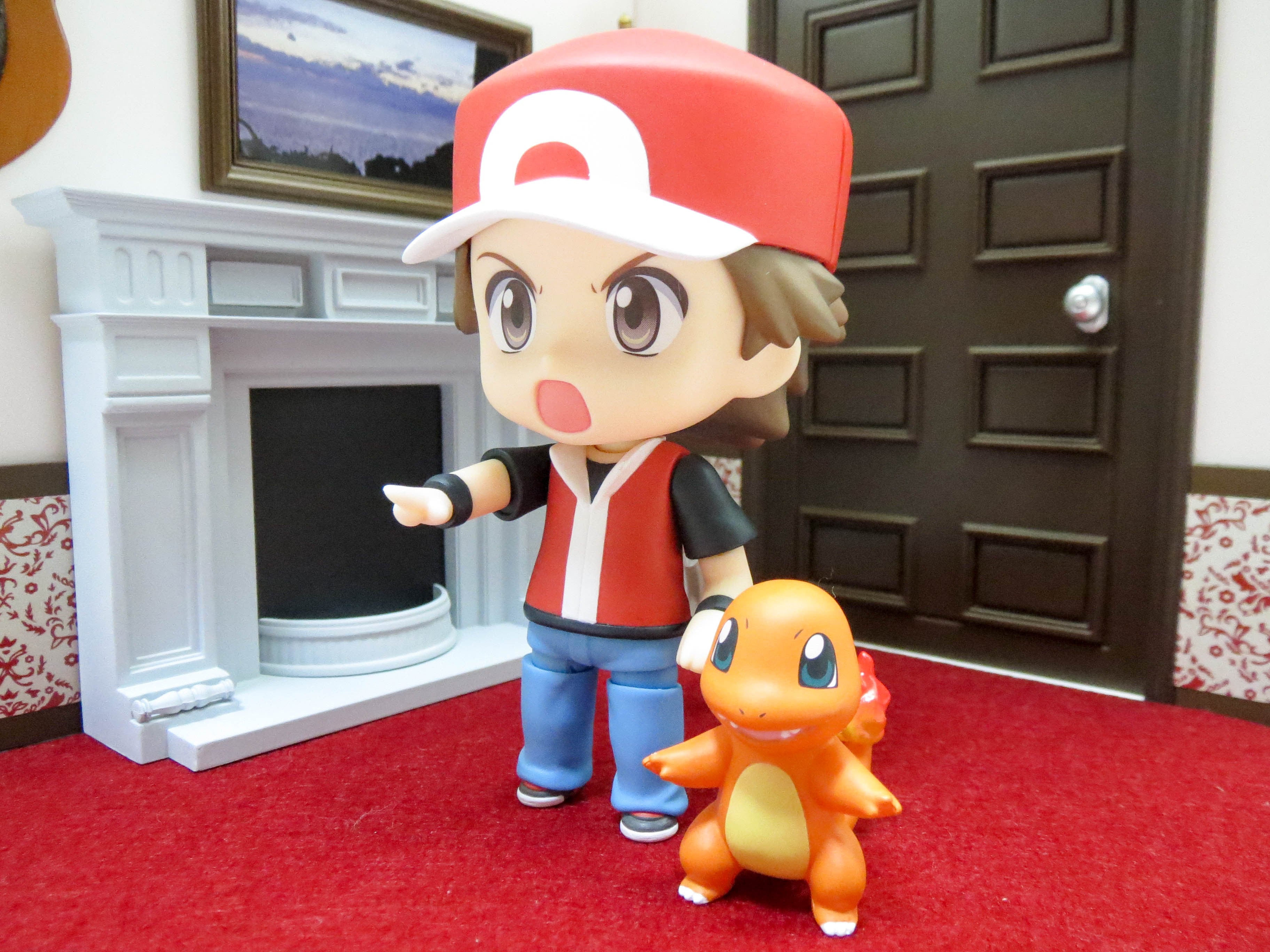 ★ポケモントレーナー缶バッジ レッド＆ヒトカゲ ☆ポケモントレーナー缶バッジ レッド＆ヒトカゲ