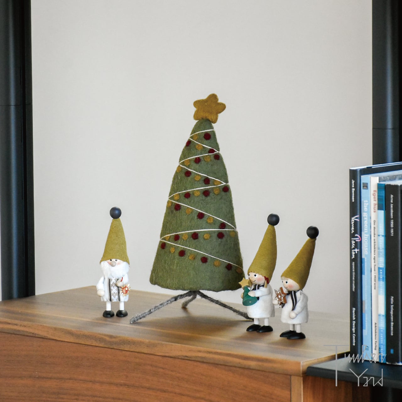 ONLINE限定】クラシッククリスマスツリー / 羊毛フェルト / Gry & Sif
