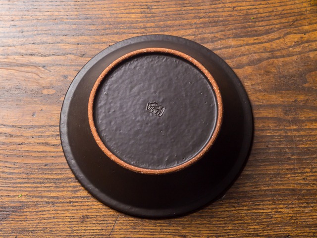 SHIROUMA 浅鉢 18cm 黒（スープ皿・グラタン皿・耐熱皿）／長谷川 哲也