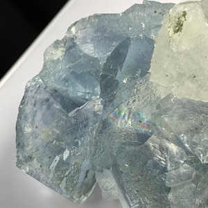 希少カラー スカイブルーフローライトクラスター