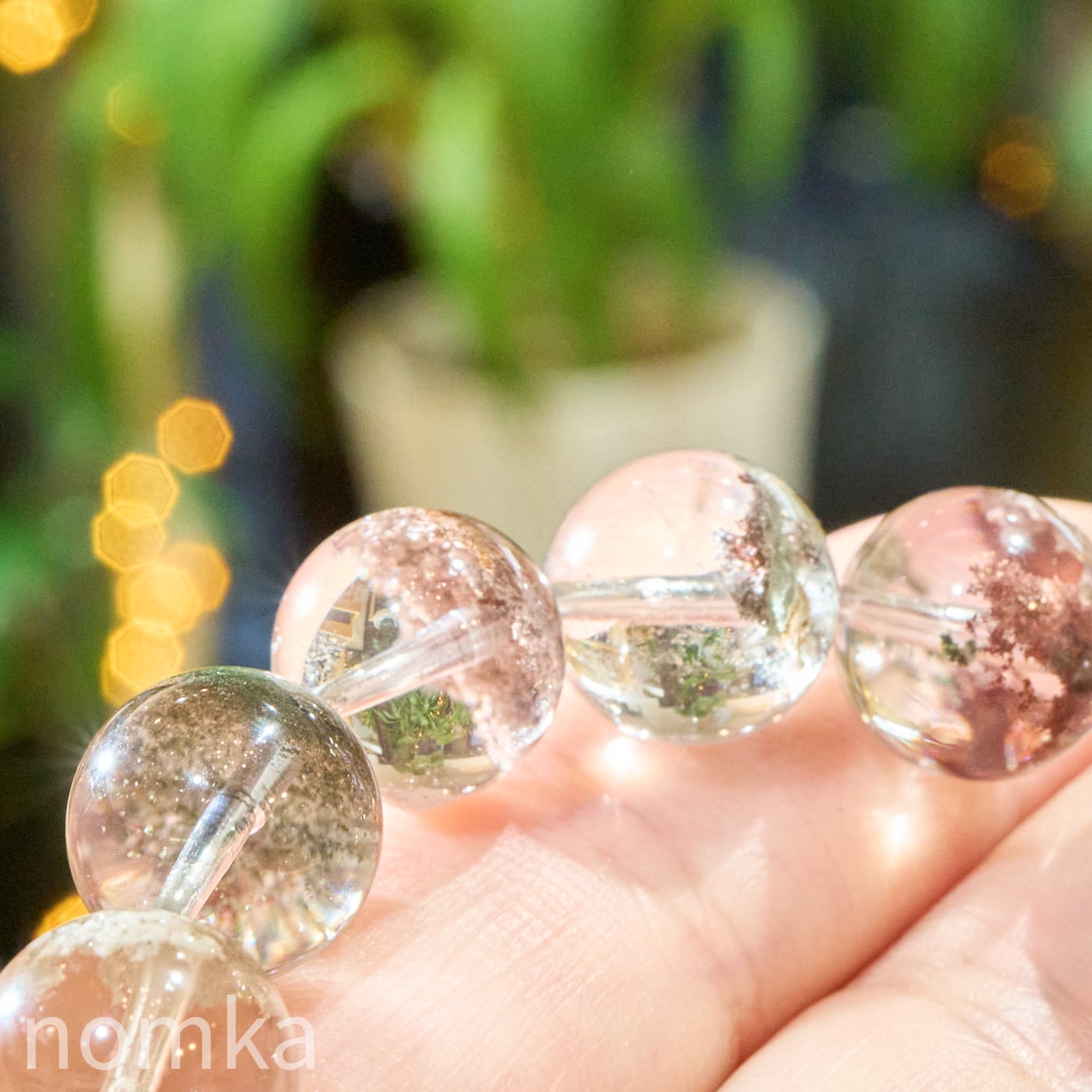 ガーデンクォーツ【12.5mm/AAA/ブラジル産】 一連ブレスレット nbra