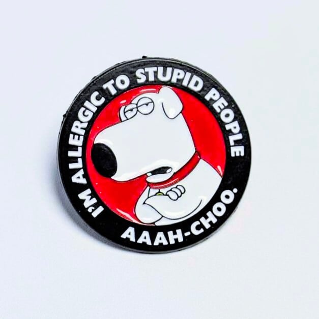 ♧ 送料無料! ★ピンズ PINS★ピンバッジ 【 Family Guy ( ファミリーガイ ) 】ブライアングリフィン 〚アメリカン雑貨 アメトイ〛